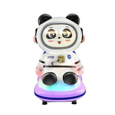 China Video Game City Children Car HD MP5 Screen Cartoon Space Bear Kiddie Rocking Rides Game Machine Coin Operated On Sale for sale