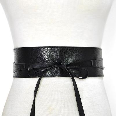 China Hot Selling Fashion Design Wedding PU Belt China Fashion Woman Beautiful PU Wide Belt for sale