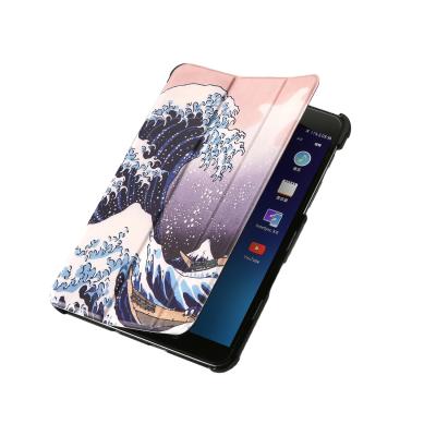 China Lightweight Triple Ultra Thin Bracket Flip Tablet Case Cover For Samsung Galaxy Tab s2 8.0 Hard Case Cover for sale