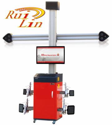 China Wholesale Practical Products 4 Head Vehicles Equipments Low Cost Car Alignment Machine 3d Wheel Alignment for sale