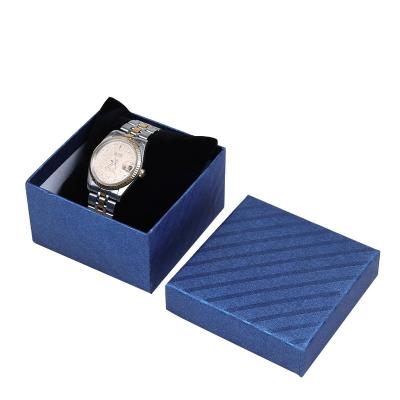 China Newest in Stock High Quality Paper Watch Boxes Watch Display Box with Pillow for sale