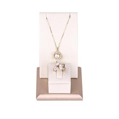 China High End Modern Jewelry Display Organizer Stand Pendant Necklace Bangle Velvet Jewelry Display for sale