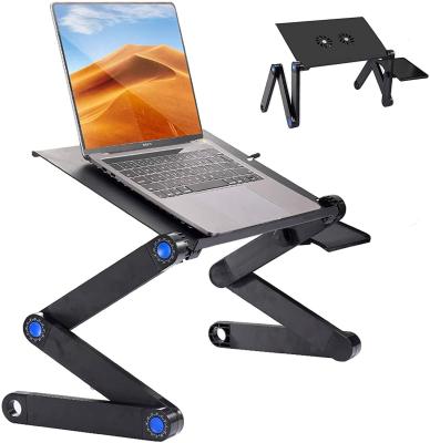 China (Height)Adjustable Height Adjustable Computer Desk Folding Laptop Stand with Mouse Holder Height Adjustable Computer Desk for sale