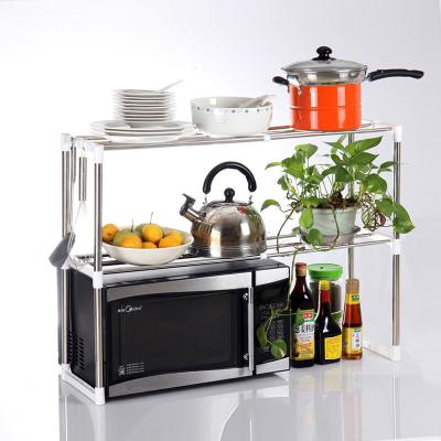 China Standing Type Stored 3 Organizer Bakers Shelving Rack Microwave Oven Kitchen Shelf Storage In Kitchen for sale