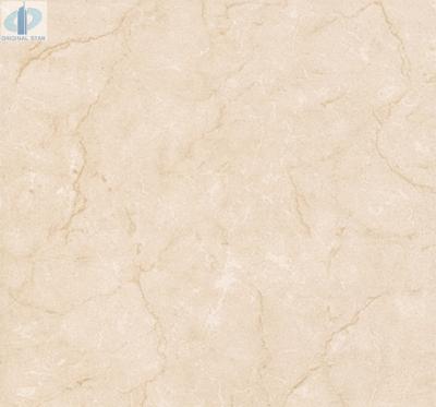 China Modern beige soluble salt floor tiles for lobby, kitchen, living room size 40x40cm for sale