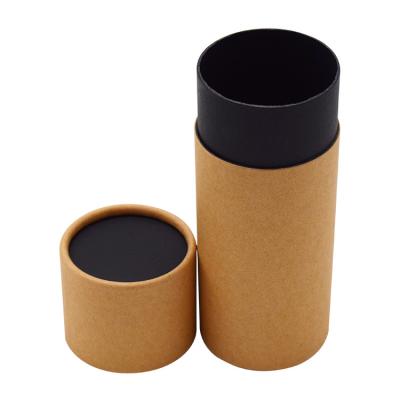 China Recyclable Paper Tube Food Grade Cardboard Cylinder Packaging Container For Round Tea The Box Packing for sale