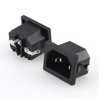 China AC Power Socket 3 Pin Type Electrical 10a 250v Commercial AC Outlet Outlet for sale