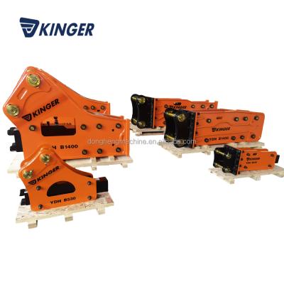 China CONSTRUCTION MACHINERY KINGER YDH-1000 hydraulic breaker for excavator for sale