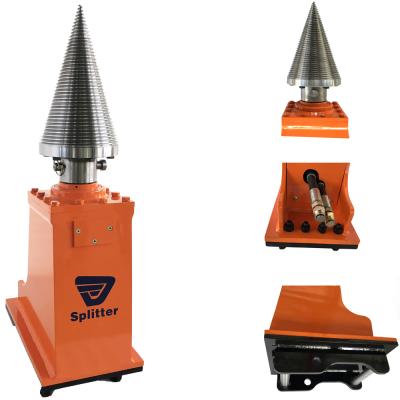 China Hydraulic Log Splitter Beef Cone Auger Screw Cone Skid Auger Log Splitter Log Splitter Hydraulic Log Splitter for sale