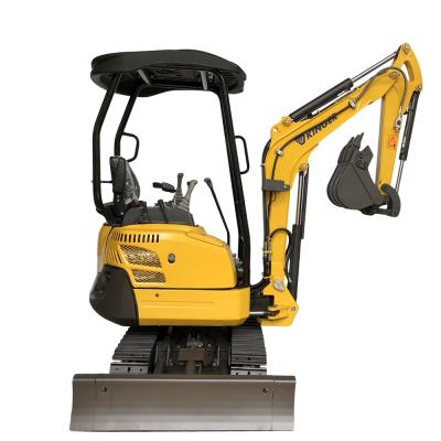 China Cultivates 2020 NEW DESIGN KINGER K-19 hydraulic crawler small mini excavator for sale for sale