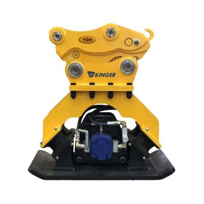 China 1.5-3 T Excavator KINGER Vibrator Compactor For Excavator Hydraulic Plate Compactor for sale