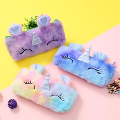 China Fashion\animal Pen Bag Mobile Phone Bag Cute Unicorn Pen Bag Hot Selling Children School Cartoon Comfortable\durable pencil case for sale