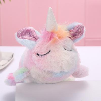 China Fashion\comfortable bag\durable Unicorn Doll Gift Pencil Case Unicorn Color Cartoon Plush Cute Makeup Storage for sale