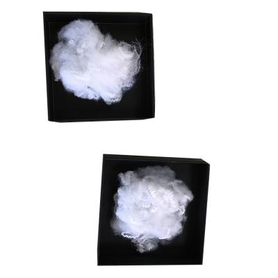 China Anti-pilling 3D Anti-mite Polyester Staple Fiber Soybean Anti-fouling Fiber 15dx64mm for sale