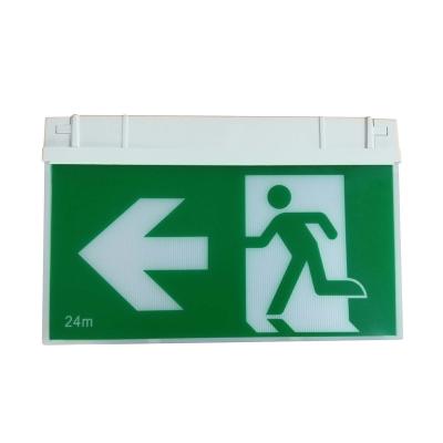 China Power Failure CR-7040 AS 2293 SAA Approval Self-Powered Current Man LED Exit Sign for sale