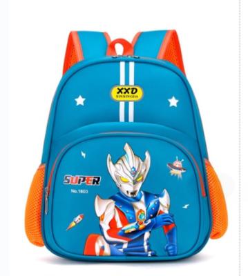 China Unisex Daily Life Cartoon School Bags Kids Backpack With Snow White And Ultraman Design for sale