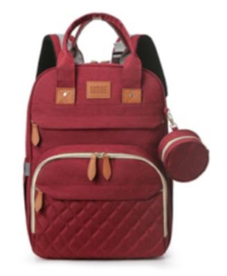 China Wholesale Custom Waterproof Diaper Bag Fashion Mom Travel Backpack Bag Fashion Backpack Bag for Mom for sale