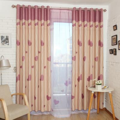 China 2021 Wholesale High Quality Blackout Fashion Design Cartoon Ready Made Printed Curtain for sale