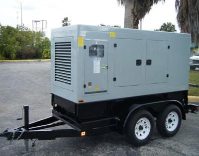 China 40kva 30kw portable diesel electric generator set for cold storage KKWF-30GF for sale