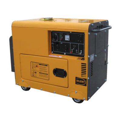 China OEM Start Electric Portable Standby 7kw 8kva Silent Diesel Generators 950*600*800mm for sale