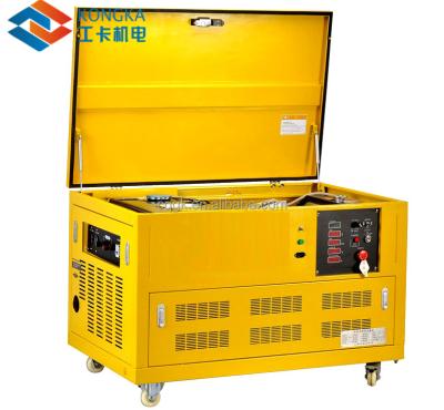 China best selling bio methane gas generator set 15kw 18kva KKBG-15GG for sale