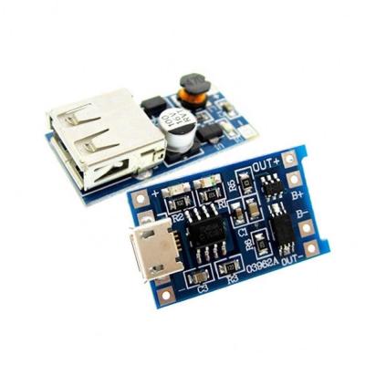 Cina 0.9V~5V 600MA caricabatterie USB Mini DC-DC Boost Converter +1A Caricabatterie al litio TP4056 Con Protezione Un modulo di piastra in vendita