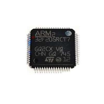 Chine Composant électronique d'origine STM32 IC MCU 32BIT 1MB FLASH 64LQFP microcontrôleur STM32F205RCT7 IC à vendre