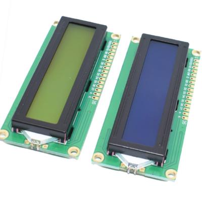 Κίνα 5V 16x2 Μονάδα LCD 1602 Γαλάζιο Κίτρινο Πράσινο 1602 Εικονίδιο LCD Λευκός Κώδικας Μονάδα LCD 1602 LCD 1602 LCD1602 προς πώληση