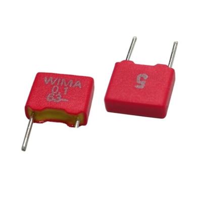 China Film Capacitors WIMA Capacitors WIMA FKP1 560nf  630V 630VDC 10% Film Capacitor for sale