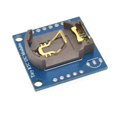 中国 ミニ RTC I2C モジュール 24C32 メモリ DS1307 時計 RTC モジュール バッテリー ミニ RTC I2C 販売のため