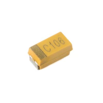 中国 SMD C106 3216 10uf 16V 1206 タントルコンデンサ CA45-A-16V-10uF-K 販売のため