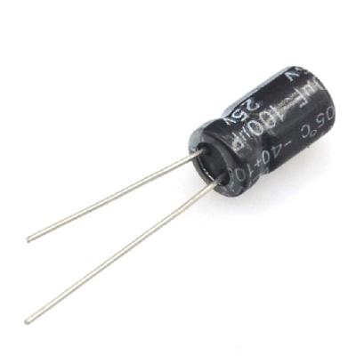 Κίνα αρχικός 25V/100UF 6*11mm 25V/1000UF 10*20mm Ηλεκτρολυτικός πυκνωτής προς πώληση