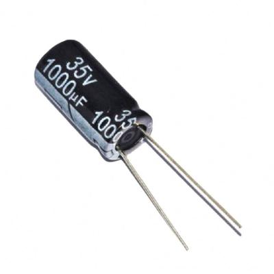 China original 35V/1000UF 10*20mm 13*20mm Aluminum electrolytic capacitor for sale