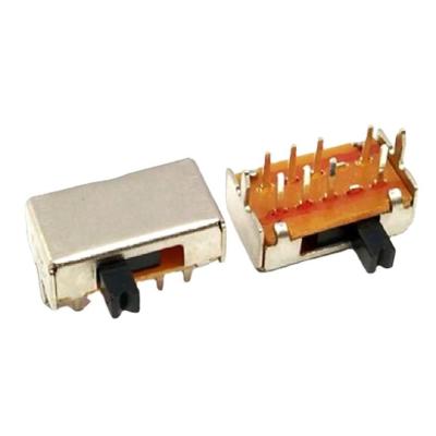 China Posición original 3 interruptor de deslizamiento SK-23D07 con metralla 2P3T 8 pines en venta