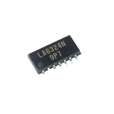 China LA6324N LA6324 6324N New Arrive  Original SOP14 High Performance Four Channel Operational Amplifier LA6324N for sale