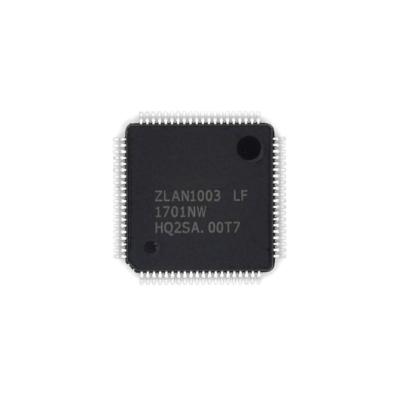 China W5500 ZLAN1003 QFP Industrial Serial para Ethernet Single-Chip UART para TCP/IP TTL IOT Serial Server MCU IC Chips à venda