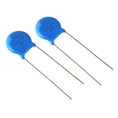 Cina Resistenza metallica a tensione Zov Varistor Resistor 10D471k in vendita