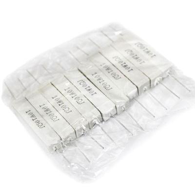 China SQP original de Shenzhen Resistor RX27 con alambre de alta potencia 5W 10W 20W 100W 47 50 100 ohm Resistor de cemento cerámico en venta