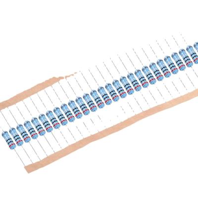 China Resistor 2W 1% 470Ohm 390Ohm 560Ohm 680Ohm 820Ohm Metal Film Resistor For Frequency Converter for sale