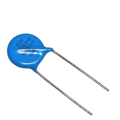 China Blau Gute Qualität 3movs Metalloxid ZOV Linear Disc Varistor Widerstand 10d 10d431k Für Generator zu verkaufen