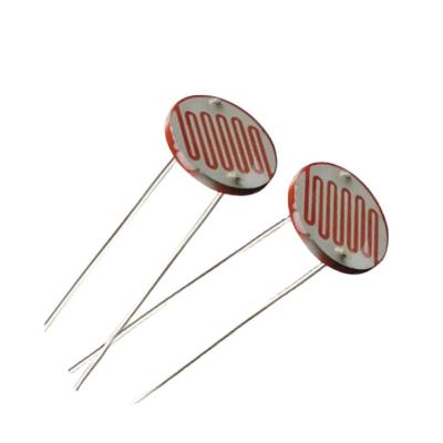 China GL20537-1 20Mm CDS Photosensitive Components Phototransistor Outdoor Light Photocell Sensor LDR for sale