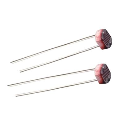 China GL4537 1 Photoresistance 4mm LDR Light Dependent Resistor Metal Cover Cds Photoresistor for sale