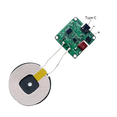 Cina Circuiti integrati IC Tipo C 20W Qi Standard Wireless Charger Transmitter Module di ricarica rapida PCBA Circuit Board in vendita