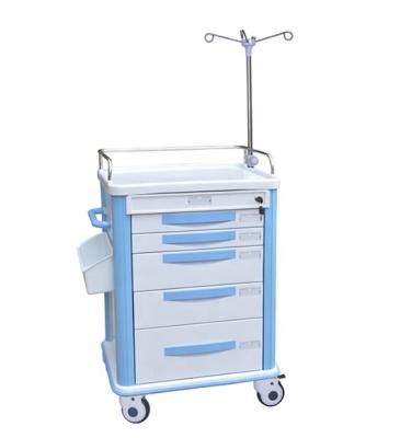 China Hospital Trolley Hospital Trolley Emergency Crash Cart Hot Selling Medical Hospital Trolley For Nursing Use for sale