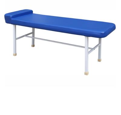 China Hospital Stainless Steel Hospital Examination Table With Pillow for sale