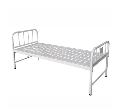 China Modern Cheap Price Hospital Flat Manual Bed for sale