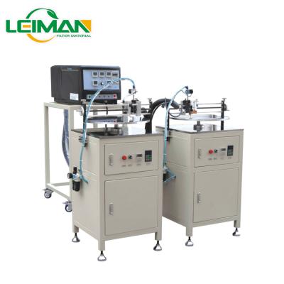 China Air Filter Cover Sealing Glue Injection Machine Cap Rubber Seal Gluing Machine for sale