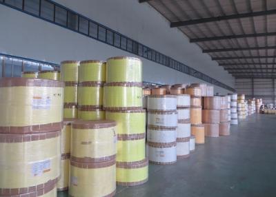 China papel solidificado material de filtro de combustible del filtro amarillo 130 g/M2 en venta