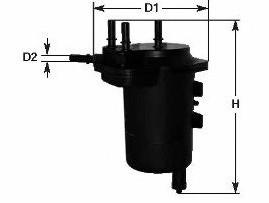 China ISO9001 OEM WK939/6  FUEL FILTER for sale