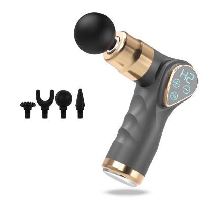 China Body Grip Sports Newest Electric Massage Gun Pulse Thruster Fascia Gun Model Massage for sale